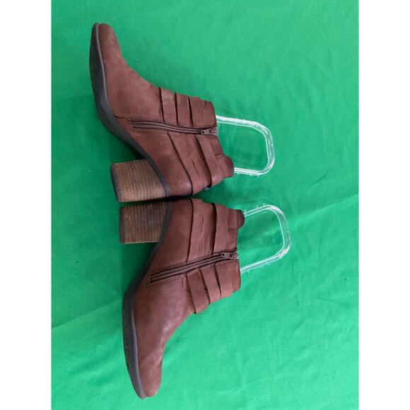 Josef Seibel Brown leather Britney 02 ankle boots 37 (US 6) Made in Germany - Picture 11 of 16